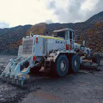XCMG GR3505T Pro с наработкой более 17 000 м/ч