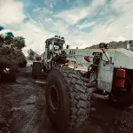 XCMG GR3505T Pro с наработкой более 17 000 м/ч